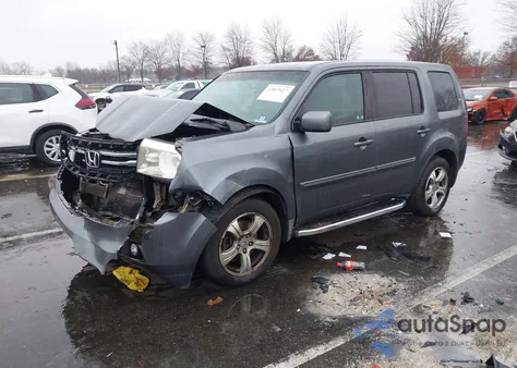 2013 Honda Pilot Ex из США, поврежденный, VIN 5FNYF4H41DB059615